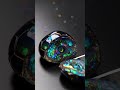 Knife Slices Iridescent Turtle Obsidian Satisfying Hardmaterial Knifeslice Asmr Viral Sat 