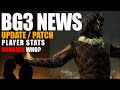 Baldur's Gate 3 News (Update, Player Statistics, Fixes, Improvements..)