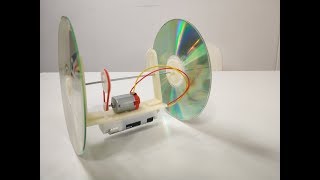 DIY CD bot robot toy