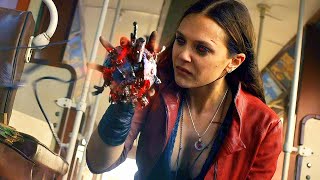 Wanda Rips Out Ultron's Heart 