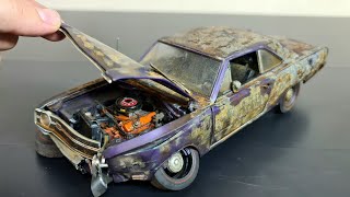 Restoration Dodge Dart GTS 440 1969  Abandoned Model Car