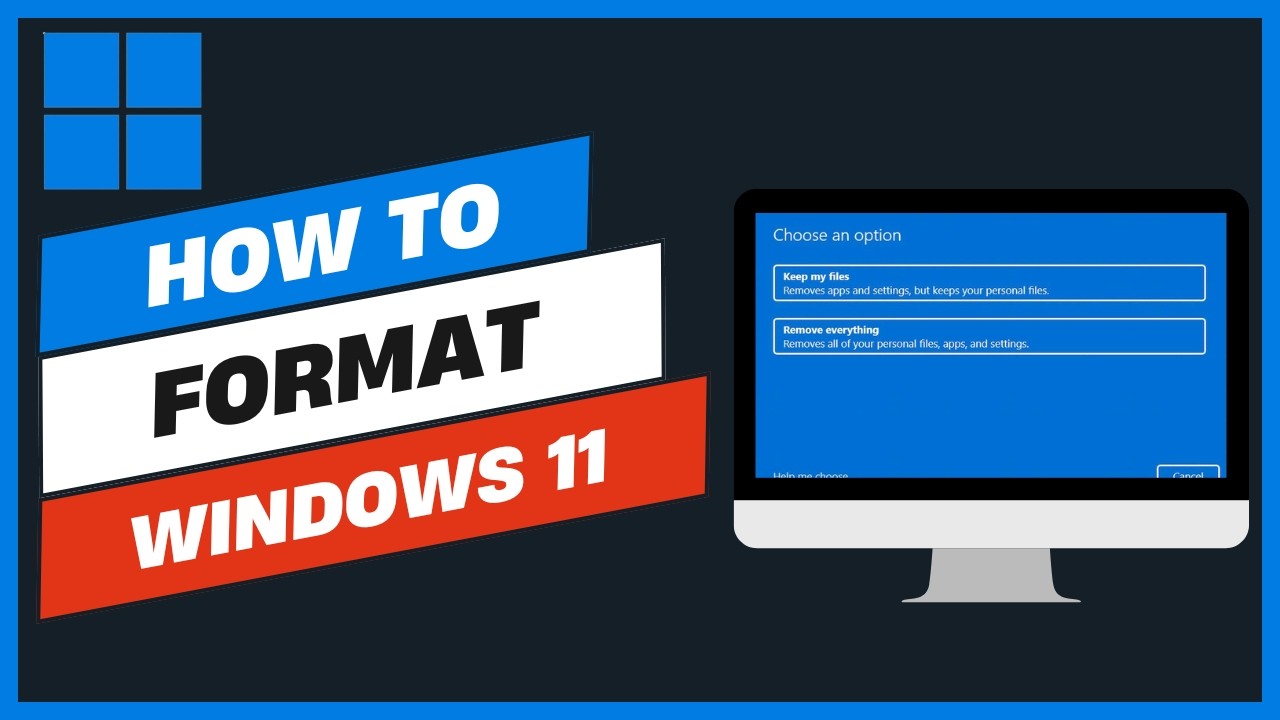 How to Format Windows 11 - YouTube