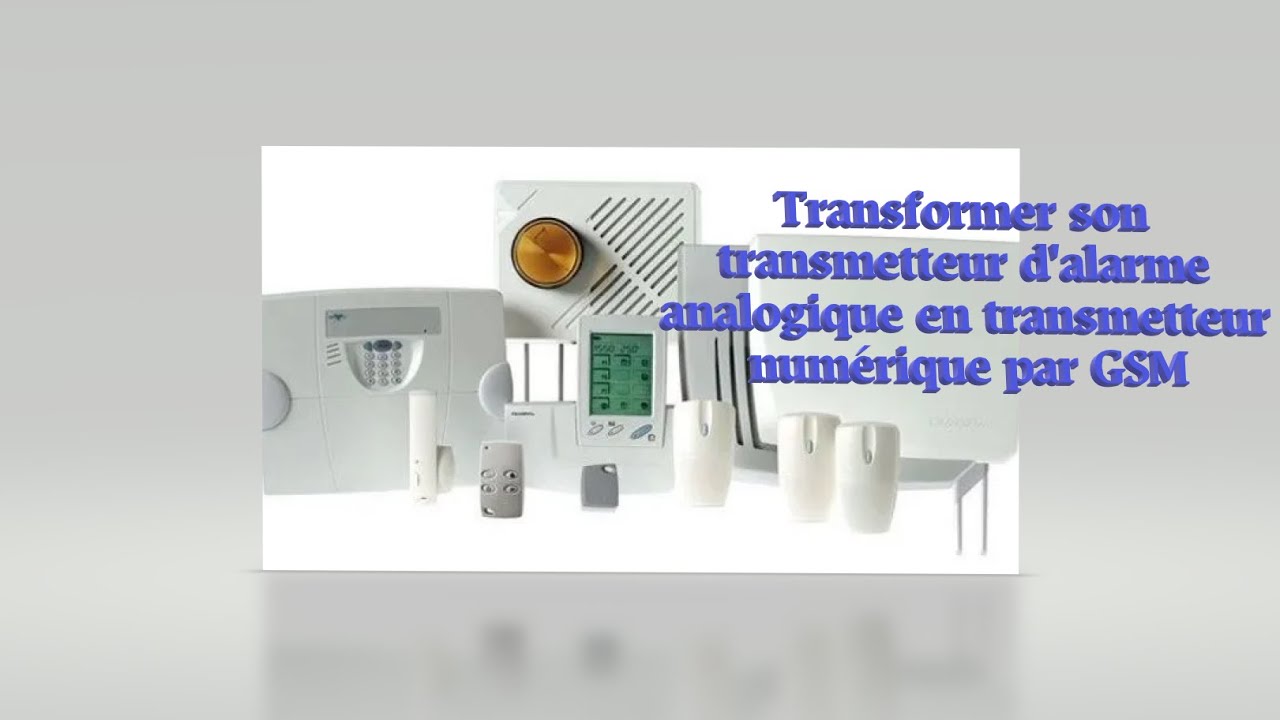 "DIAGRAL" Transformer son transmetteur d'alarme téléphonique analogique