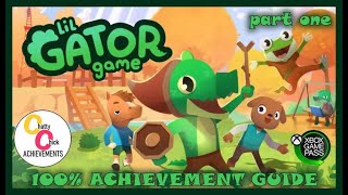 Lil Gator Game - Part One - 100% Achievement Guide Walkthrough XBOX GamePass 1080P