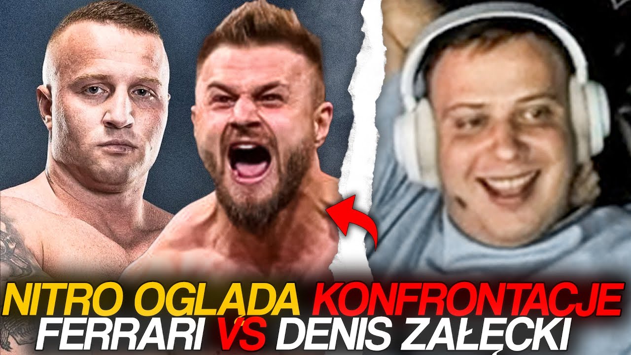 NITRO OGLĄDA KONFRONTACJE FERRARI VS DENIS ZAŁĘCKI