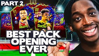 RECORD BREAKER MBAPPE & SANCHO?!?!? THE MADDEST PACK OPENING EVER PART 2!
