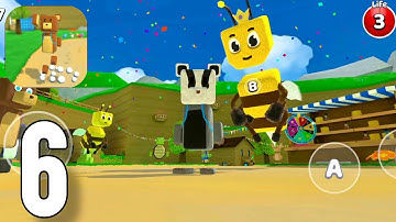 Super Bear Adventure - Gameplay Walkthrough Part 6 - The Hive & Ending (ios,Android)