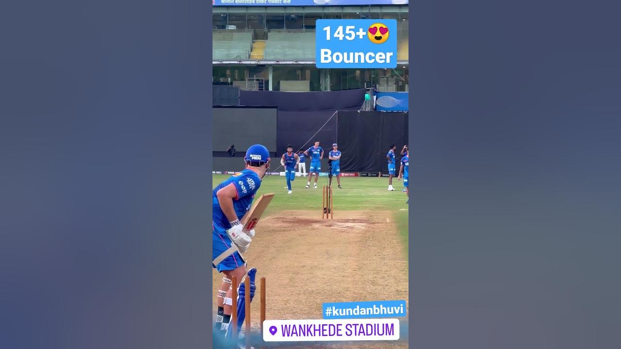 145km/h speed bouncer 😍 #shorts #youtubeshorts #short #cricket