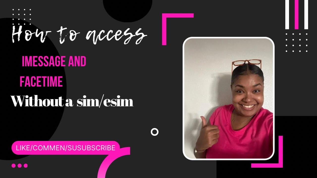 How to access your FaceTime and iMessage without a SIM/ESIM ￼ in Jamaica are the Caribbean