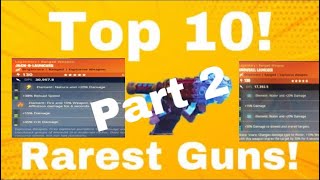 Top 10 Rarest Weapons In Fortnite Save The World Part 2 screenshot 4