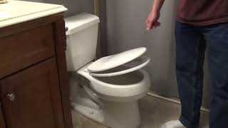 Installing a New Toilet Seat - Slow Close Toilet Seat screenshot 1