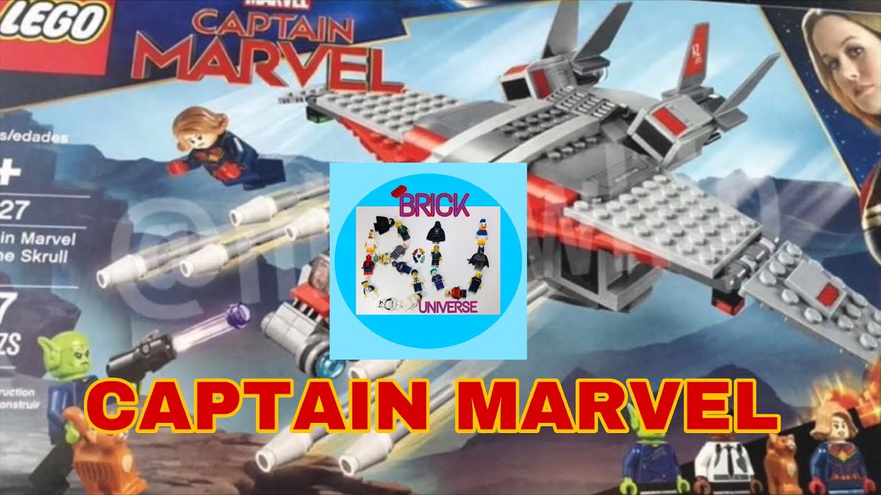 Lego Captain Marvel 2019 set image