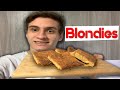 Como hacer BLONDIES con chips de chocolate blanco (fácil y deliciosa)