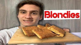 Como hacer BLONDIES con chips de chocolate blanco (fácil y deliciosa)