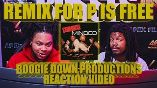 First Time Hearing Boogie Down Production's - Remix for P is Free (Reaction Video)