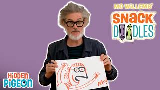 ✏️ Draw with Mo Willems the Number 28! | Snack Doodles | Hidden Pigeon Channel