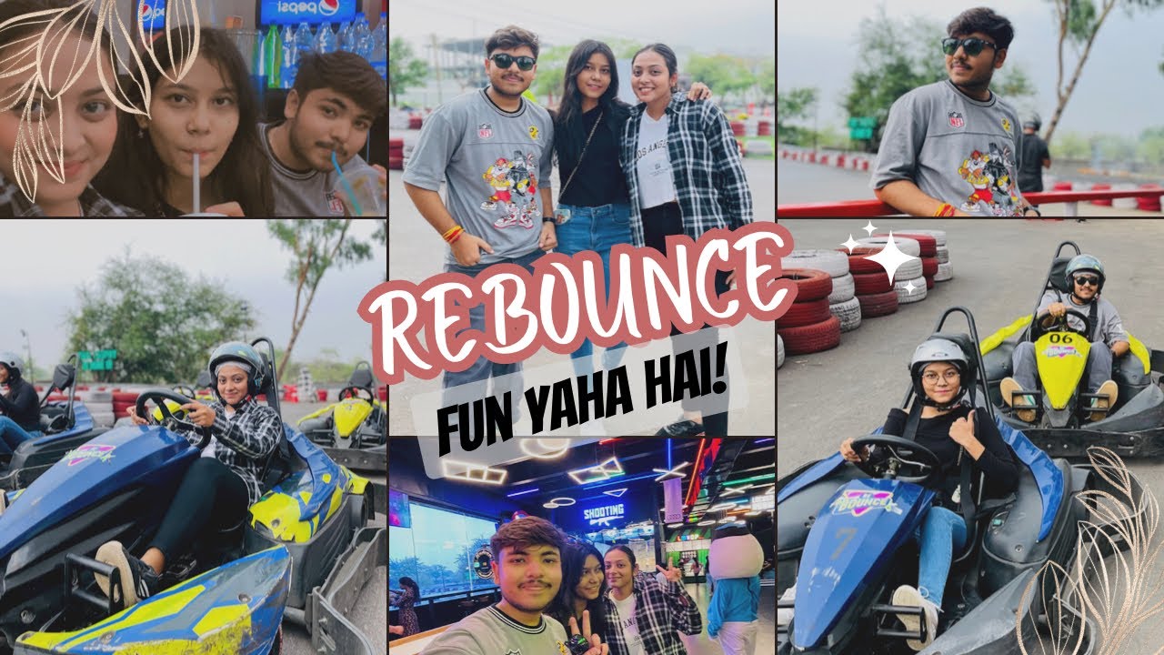 Rebounce Raipur (C.G) Fun Yaha Hai 😍🔥 ₹Price ? , 🎮Games, Trampoline