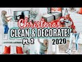 CHRISTMAS CLEAN & DECORATE WITH ME 2020 | CHRISTMAS DECORATING IDEAS & CLEANING MOTIVATION 2020