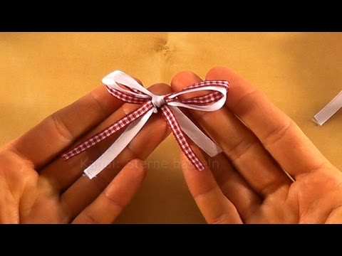 Geschenkschleife Basteln Schleife Binden Geschenke Einpacken Weihnachtsgeschenke Youtube