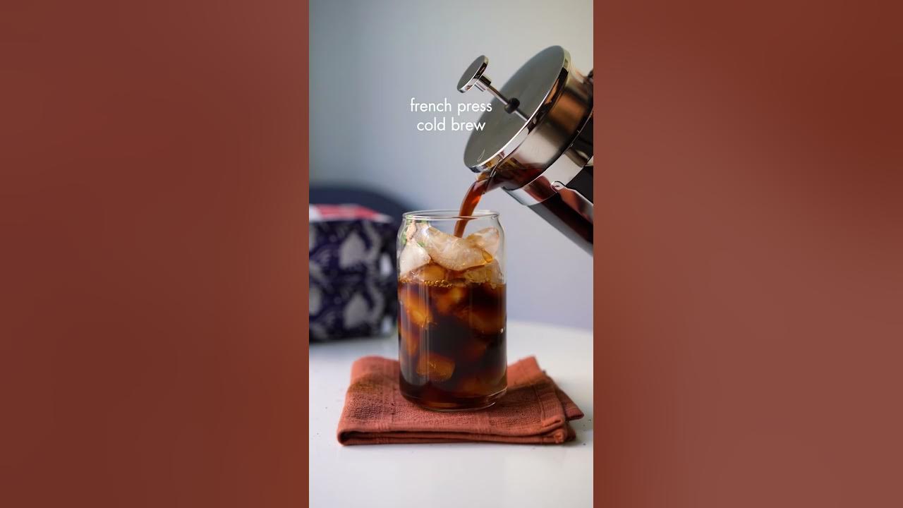 Perfect Homemade Cold Brew French Press Coffee » the practical kitchen