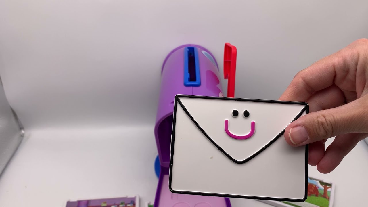 Blues Clues & You MAIL TIME Mailbox Talking with 7 Letters Mail Pieces  How does it work?