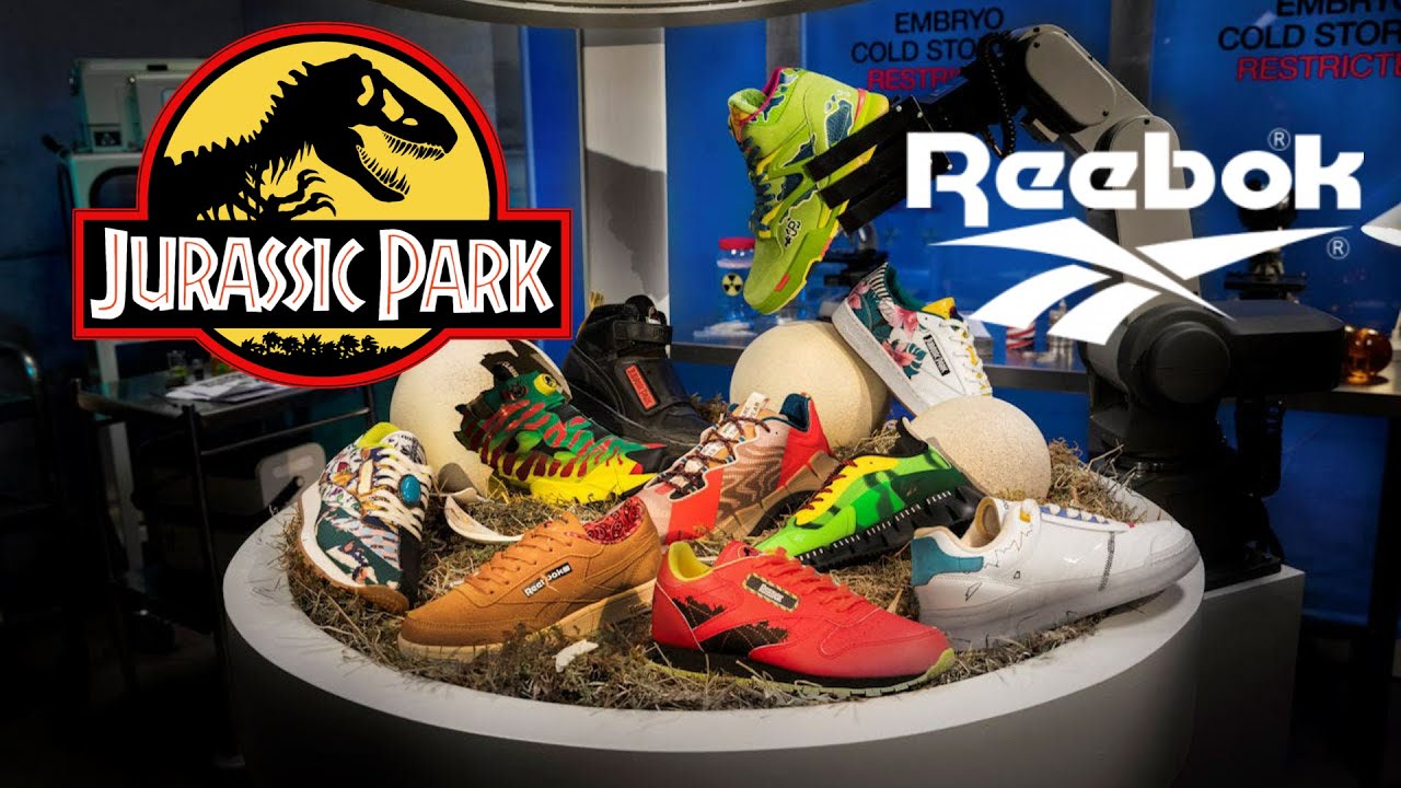 Jurassic Park x Reebok | La Colaboración Que Nos Entrega Una Colección de  Tenis y Ropa Deportiva - YouTube