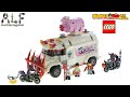 LEGO Monkie Kid 80009 Pigsy’s Food Truck - Lego Speed Build Review