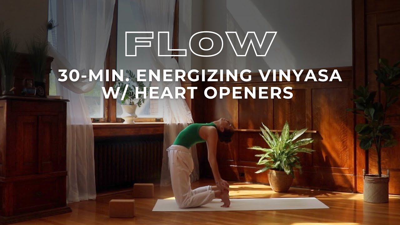 30-Minute. Yoga Flow | Backbends + Heart Openers w/ Camel to Wheel Transition