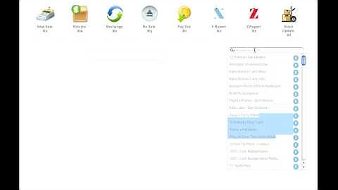 Mac Web Based Till System - Infinite Scroll