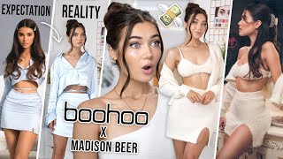 TRYING ON MADISON BEER X BOOHOO COLLAB...