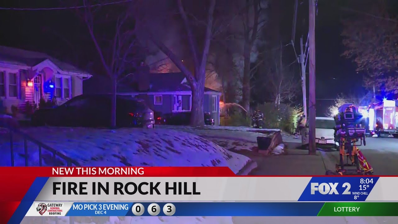 Crews responding to overnight house fire in Rock Hill - YouTube