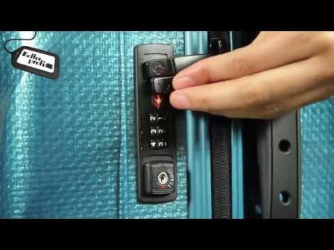 Samsonite Cosmolite TSA-Zahlenschloss einstellen