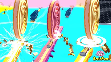 Spiral Roll Relaxing & Satisfying Video Gameplay iOS,Android Walkthrough Game T3LU