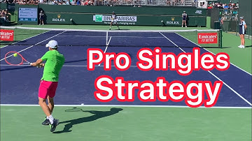 Win With Short Volleys In Singles (Tennis Strategy Explained)