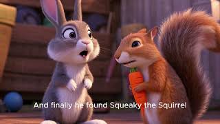 🐰🥕 The Great Carrot Heist | A Tale of Snacks, Secrets & Squeaky Paws 🐿️💨