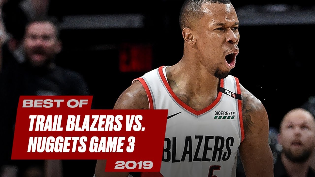 Rodney Hood Hits Game-Winner vs. Nuggets In Game 3 | 2019 NBA Playoffs