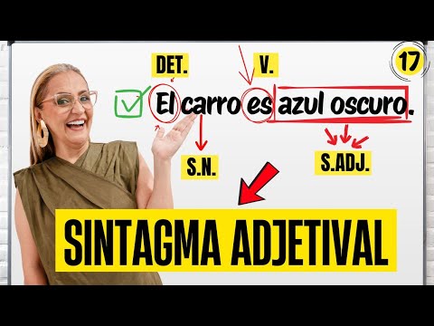 TODO sobre el SINTAGMA ADJETIVAL explicado PASO a PASO | Gramática | La profe Mónica