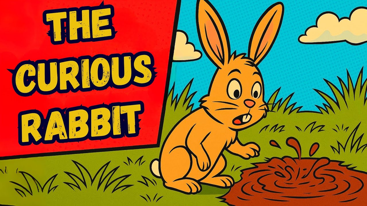 Curious Rabbit  Gets In Trouble