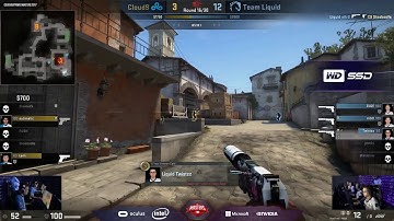 Twistzz triple kill to secure the second pistol round