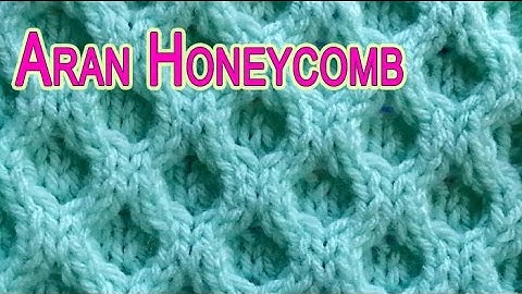 HowToKnit Classic Aran Honeycomb