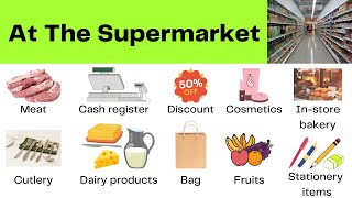 At The Supermarket | English Vocabulary screenshot 4