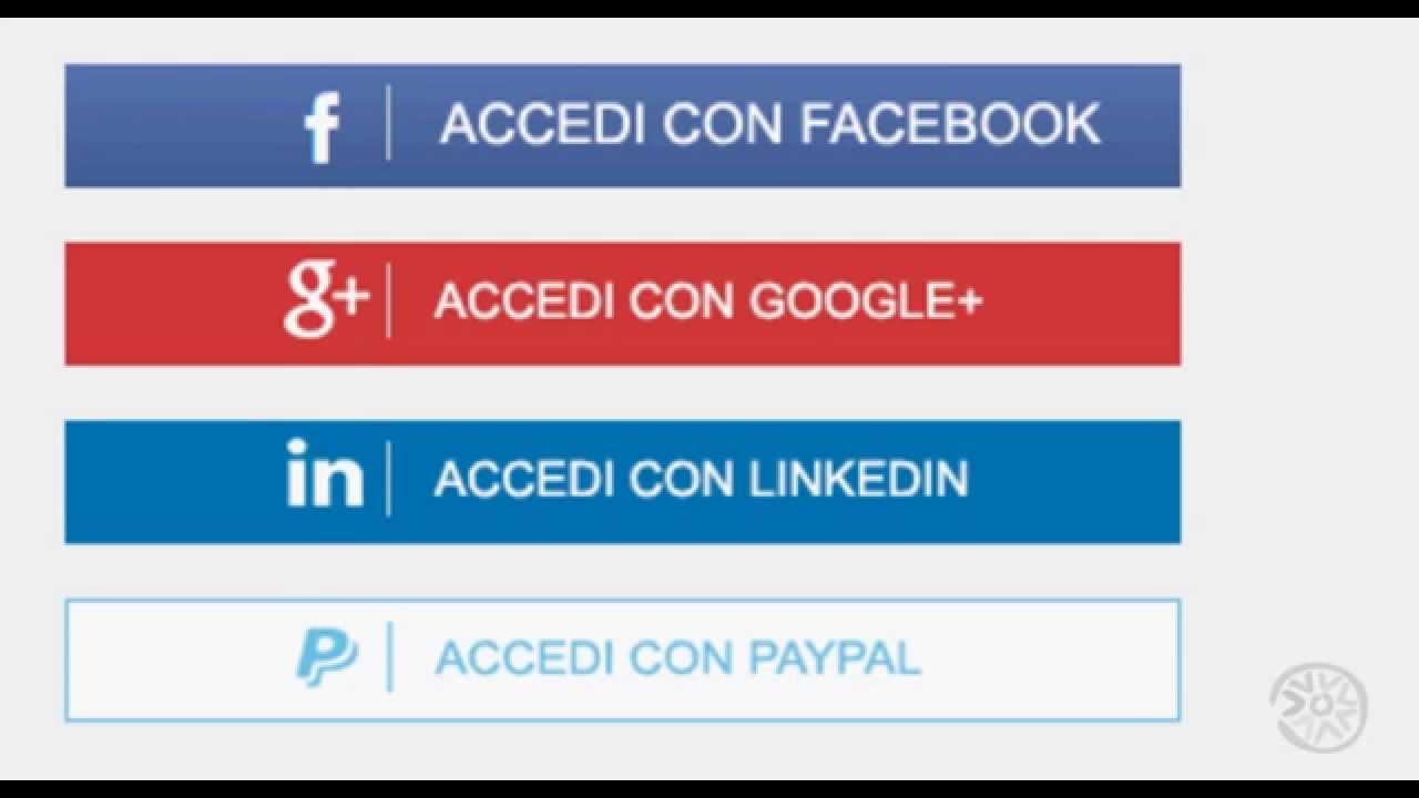 Pasweb Nuovo videocorso Passweb - Login tramite social network - YouTube