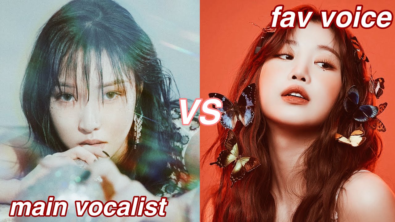 main vocalist vs my favorite voice in each kpop girl group - YouTube
