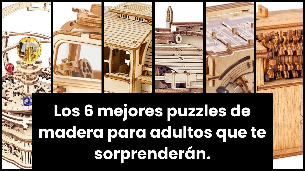 Puzzle madera adultos】Los 6 mejores de madera para adultos te sorprenderán. 🤓 - YouTube