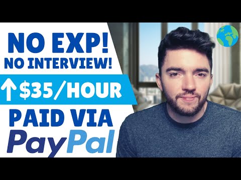 5 Work From Home Jobs Paying PayPal | No Interview No Experience 2023