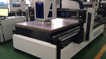 New design Rotary device 4 axes 1325 linear ATC wood furniture wood engraving CNC router machine