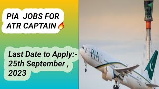 PIA Pilot Jobs-Latest Pakistan International Airlines Jobs- ATR CAPTAIN-Airport Jobs