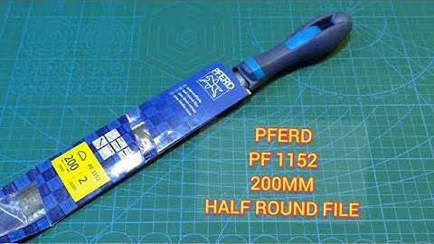 V.543 PFERD PF 1152 HALF ROUND FILE ,GERMANY,200MM