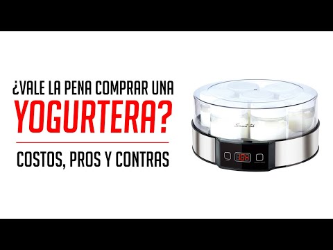 Yogurtera: ¿Vale la pena? ¡Costos!