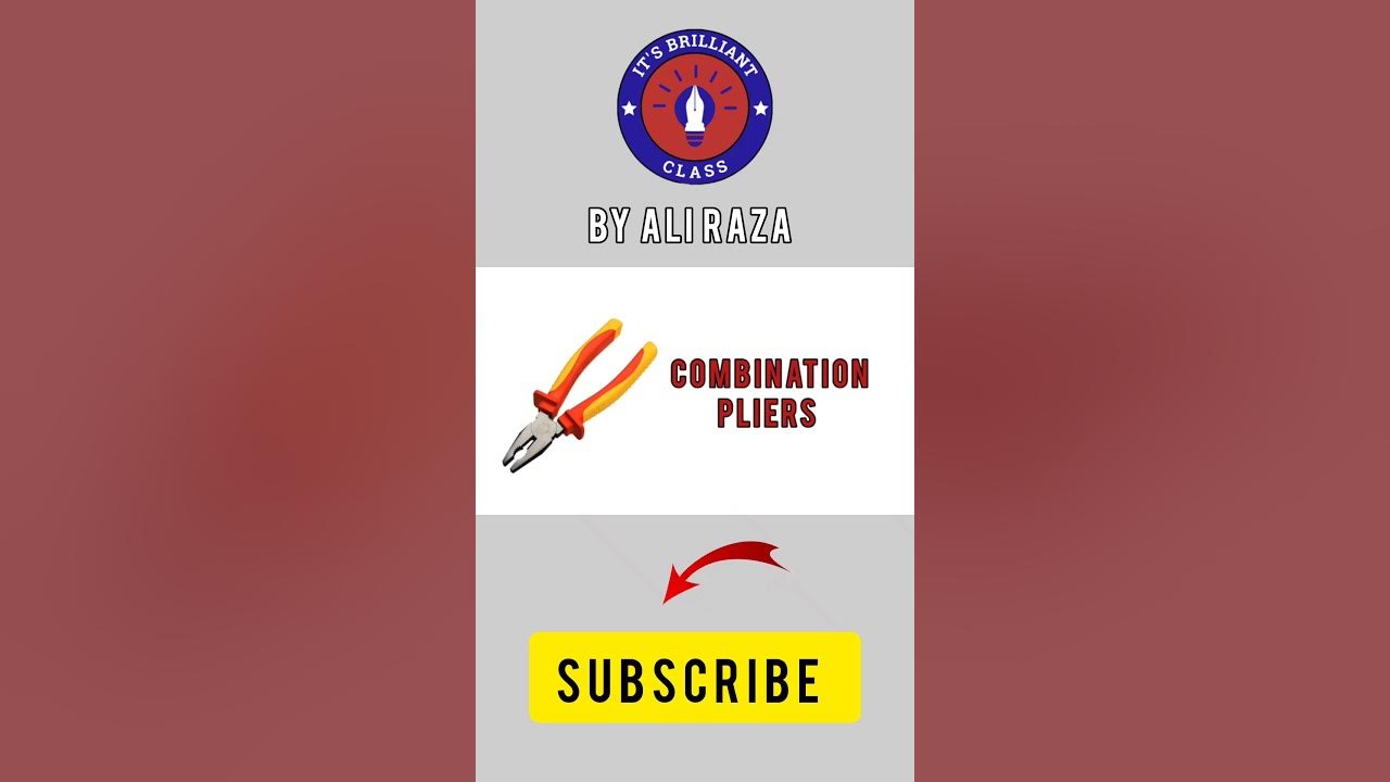 How To Pronounce COMBINATION PLIERS youtube youtubeshorts how YouTube